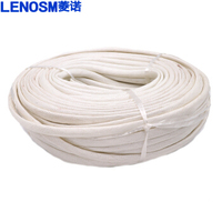 lenosm 菱诺线管3MM-16MM定纹管玻璃纤维管高温管 阻燃管 玻纤管绝缘套管 8MM 50米/卷